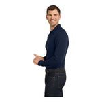 Port Authority K100LS Long Sleeve Core Classic Pique Polo
