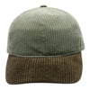 PitBull PB319T 6 Panel Corduroy Two-Tone Unstructured Cap