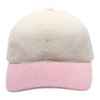 PitBull PB319T 6 Panel Corduroy Two-Tone Unstructured Cap