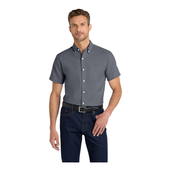 Port Authority S659 Short Sleeve SuperPro™ Oxford Shirt