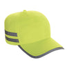 Cobra SAF-T 6 Panel Cool-Off Neon Safety Performance Hat