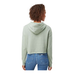 Independent Trading Co AFX64CRP Women's Lightweight Crop Hooded Sweatshirt