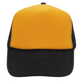 Nissun Cap 5-Panel Foam Trucker Hat, Split Colors - SCC