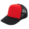 Nissun Cap 5-Panel Foam Trucker Hat, Split Colors - SCC