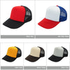 Nissun Cap 5-Panel Foam Trucker Hat, Split Colors - SCC