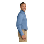 Port & Company SP10 Long Sleeve Value Denim Shirt