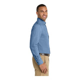 Port & Company SP10 Long Sleeve Value Denim Shirt
