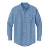 Port & Company SP10 Long Sleeve Value Denim Shirt