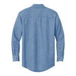 Port & Company SP10 Long Sleeve Value Denim Shirt