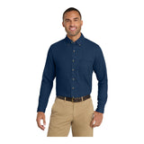 Port & Company SP10 Long Sleeve Value Denim Shirt