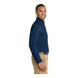 Port & Company SP10 Long Sleeve Value Denim Shirt