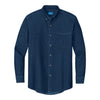 Port & Company SP10 Long Sleeve Value Denim Shirt