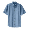 Port & Company SP11 Short Sleeve Value Denim Shirt