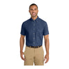 Port & Company SP11 Short Sleeve Value Denim Shirt