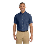 Port & Company SP11 Short Sleeve Value Denim Shirt