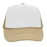 Blank or Custom Printed Nissun 5 Panel Foam Trucker Hat Mesh Back Cap - SSC, SPC