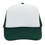 Nissun Foam Trucker Hat, 5 Panel Mesh Cap, Two Tone Colors - SPC