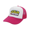 Custom Printed Nissun 5 Panel Foam Trucker Hat Mesh Back Cap - SSC, SPC