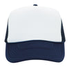 Nissun Foam Trucker Hat, 5 Panel Mesh Cap, Two Tone Colors - SPC