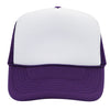 Nissun Foam Trucker Hat, 5 Panel Mesh Cap, Two Tone Colors - SPC