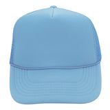 Nissun Foam Trucker Hat, 5 Panel Mesh Cap, Solid Colors - SSC