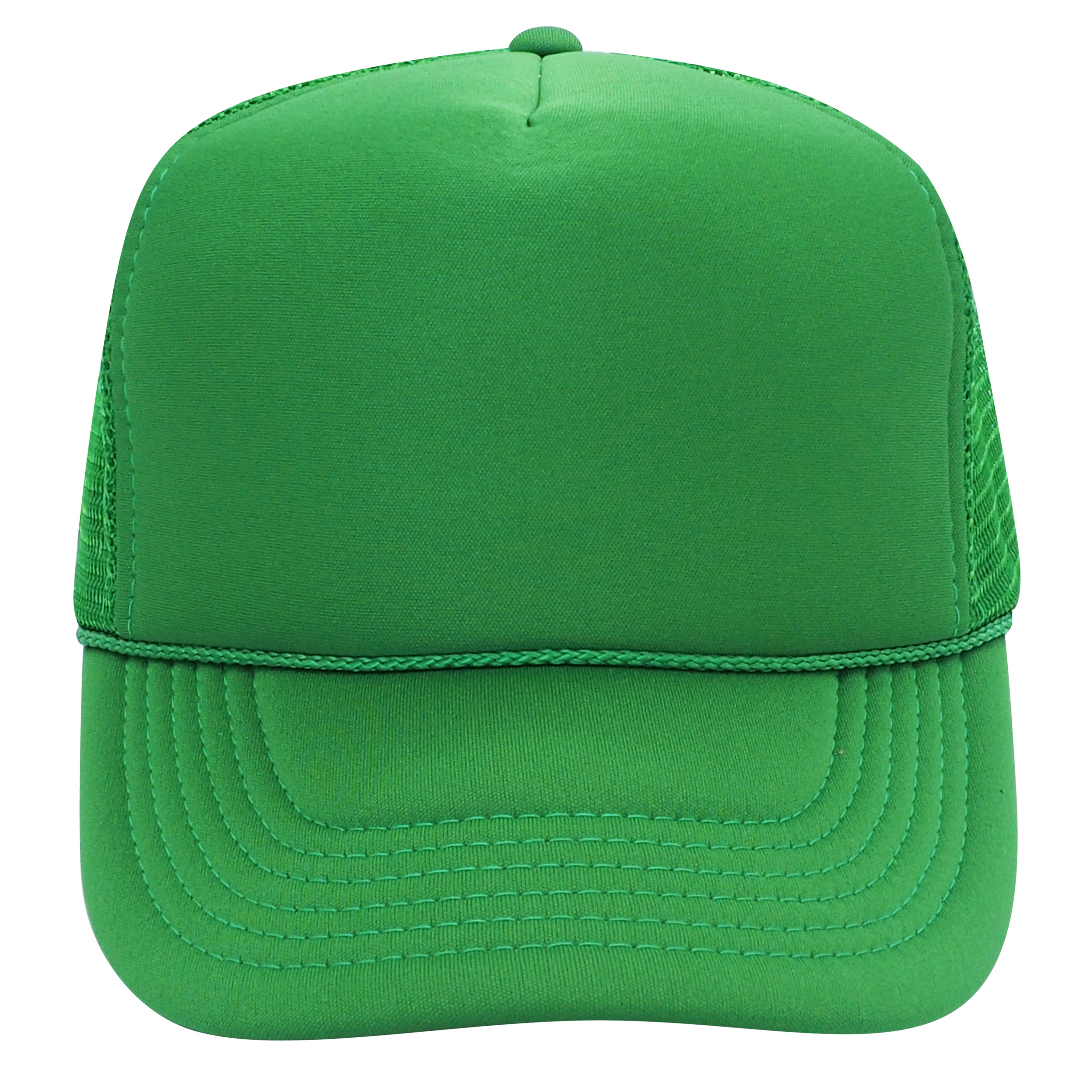 Custom Printed Nissun 5 Panel Foam Trucker Hat Mesh Back Cap - SSC