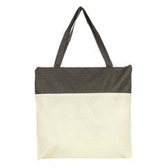 Nissun Zippered Tote ST1165 Shopping Tote Bag - 