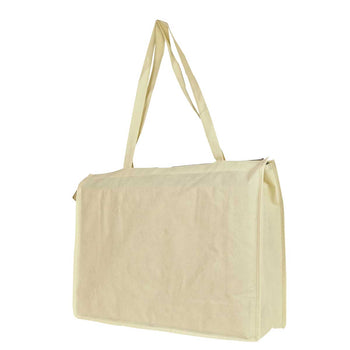 Nissun Extra Large Tote with Zipper ST1204 Grocery Shopping Tote Bag