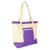 Nissun Zippered Poly-Tote Bag ST1207