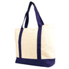 Nissun Deluxe Zippered Cotton Canvas Tote ST4221