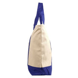 Nissun Deluxe Zippered Cotton Canvas Tote ST4221