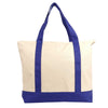 Nissun Deluxe Zippered Cotton Canvas Tote ST4221