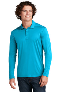 Sport-Tek ST520LS Posi-UV Pro Long Sleeve Polo