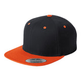 Sport-Tek STC19 Yupoong Flat Bill Snapback Cap