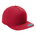 Sport-Tek STC55 Yupoong Premium 5-Panel Snapback Cap