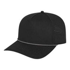 Cap America i3056 Summit Perforated Cap with Rope - 