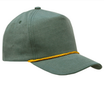 Cobra SWT-2 5 Panel Stone Washed Canvas 2-Tone Hat