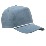 Cobra SWT-2 5 Panel Stone Washed Canvas 2-Tone Hat