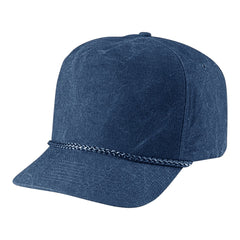 Cobra SWT 5 Panel Stone Washed Canvas Golf Cap - 