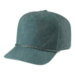 Cobra SWT 5 Panel Stone Washed Canvas Golf Cap