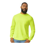Gildan 2410 Men's Ultra Cotton Long Sleeve Pocket T-Shirt
