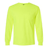 Gildan 2410 Men's Ultra Cotton Long Sleeve Pocket T-Shirt