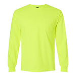 Gildan 2410 Men's Ultra Cotton Long Sleeve Pocket T-Shirt