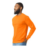 Gildan 2410 Men's Ultra Cotton Long Sleeve Pocket T-Shirt