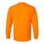 Gildan 2410 Men's Ultra Cotton Long Sleeve Pocket T-Shirt