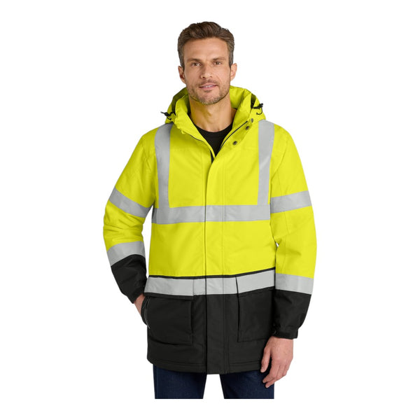 Port Authority J799S ANSI 107 Class 3 Safety Heavyweight Parka