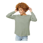 Independent Trading Co PRM2000 Women's California Wave Wash Crewneck Sweatshirt
