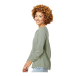 Independent Trading Co PRM2000 Women's California Wave Wash Crewneck Sweatshirt