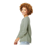 Independent Trading Co PRM2000 Women's California Wave Wash Crewneck Sweatshirt