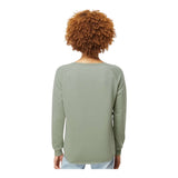 Independent Trading Co PRM2000 Women's California Wave Wash Crewneck Sweatshirt